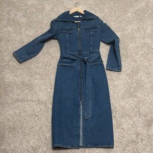 & Other Stories Blue Denim Overalls